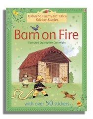 Barn on Fire Sticker Storybook