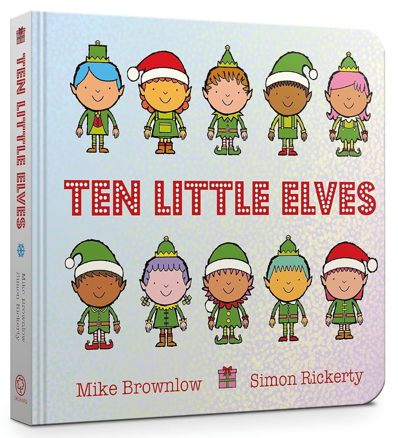 Ten Little Elves Board Book