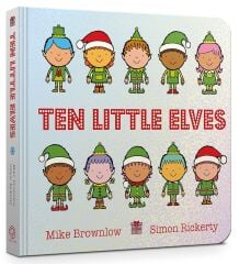 Ten Little Elves Board Book