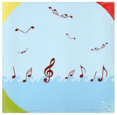 Tosbaa Müzikal Serisi - Pop 14x14 Çizgisiz Defter