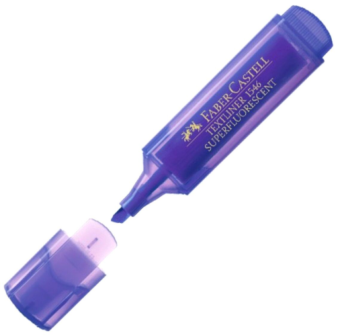 Faber Castell Texliner 1546 Fosforlu Kalem Mor