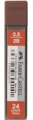 Faber Castell Süper Fine Min 0.5 2B 75mm