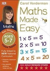 Maths Made Easy Times Tables Ages 5-7 Key Stage 1
