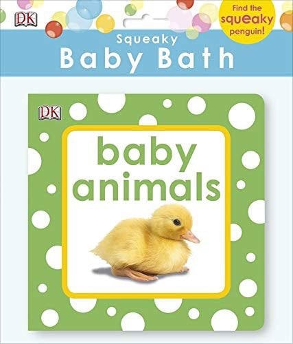 Squeaky Baby Bath Book Baby Animals
