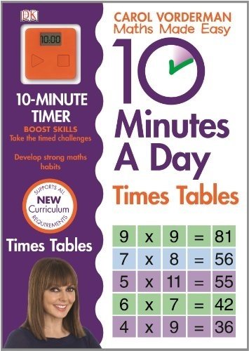 10 Minutes A Day Times Tables