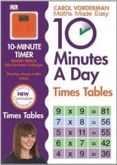 10 Minutes A Day Times Tables