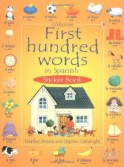 First 100 Words in Spanish Sticker Book