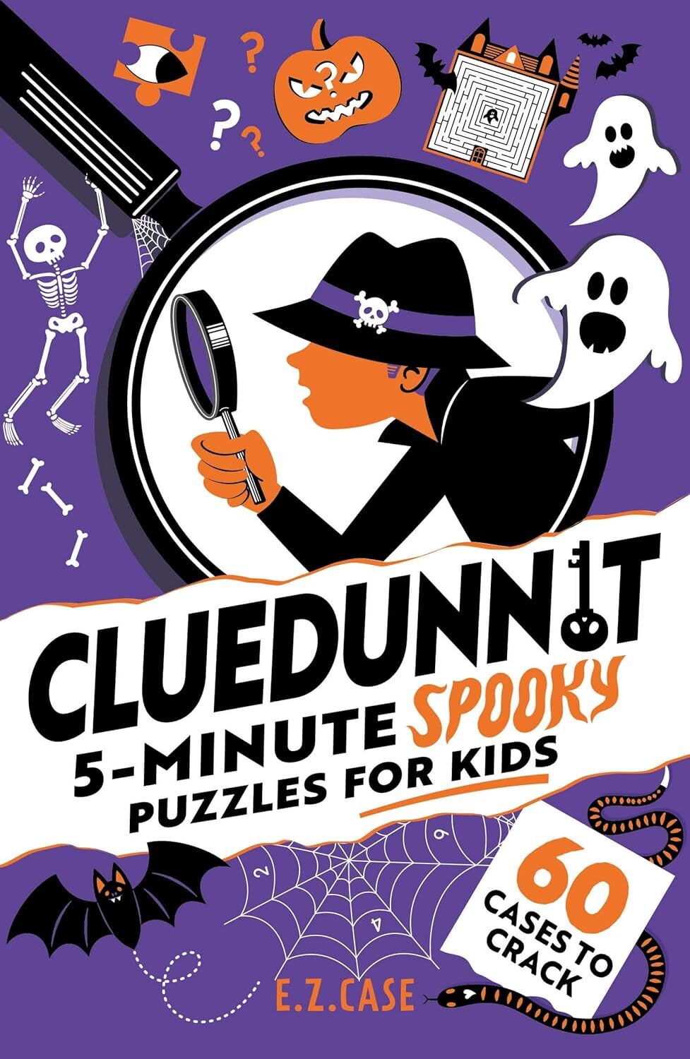 Cluedunnit: 5-minute Spooky Puzzles for Kids
