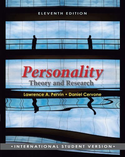 Personality: Theory and Research