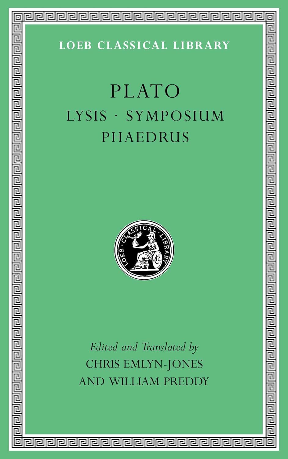 L 166 Lysis. Symposium. Phaedrus