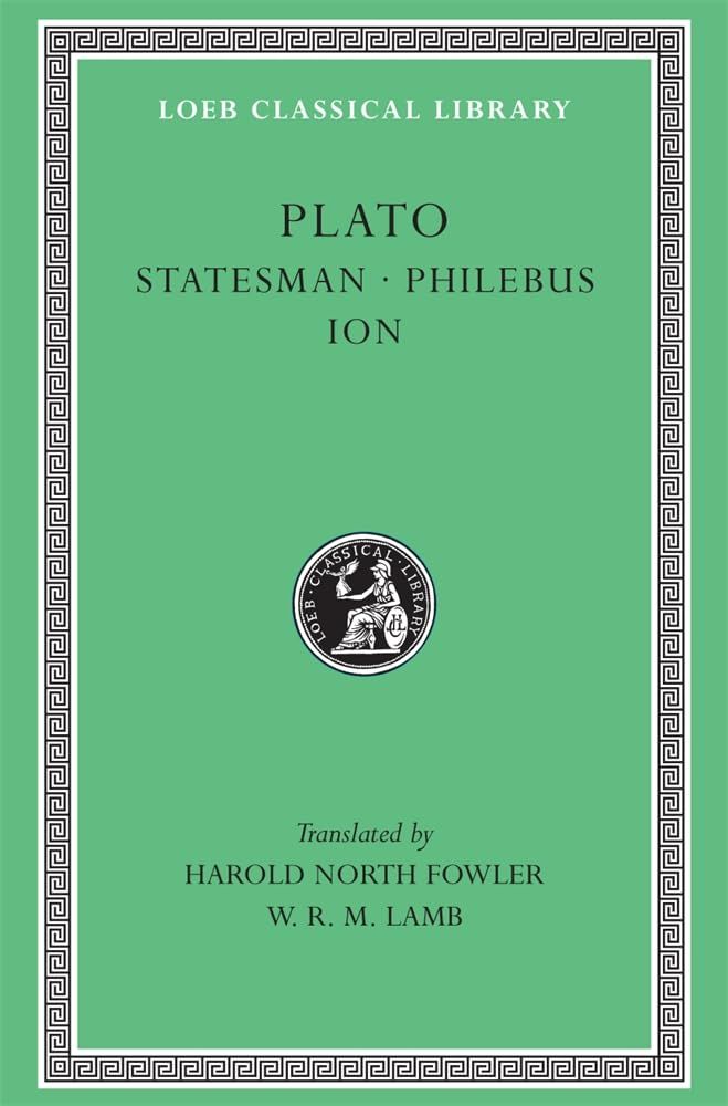 L 164 Statesman. Philebus. Ion