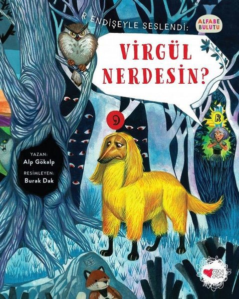 R Endişeyle Seslendi: Virgül Neredesin? - Alfabe Bulutu 3