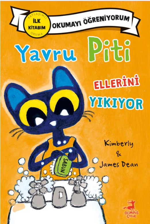 Yavru Piti Ellerini Yıkıyor