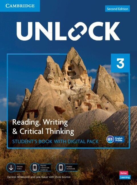 Unlock Level 3 Reading, Writing & Critical Thinking Student's Book With Digital Pack