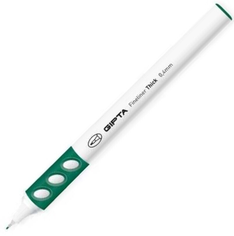 Fineliner Thick 0.4mm Yuvarlak Gövde Koyu Yeşil