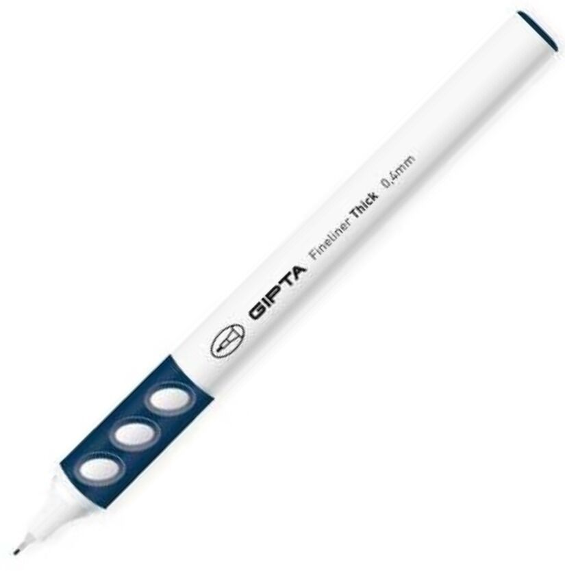 Fineliner Thick 0.4mm Yuvarlak Gövde Lacivert