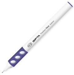 Fineliner Thick 0.4mm Yuvarlak Gövde Mor