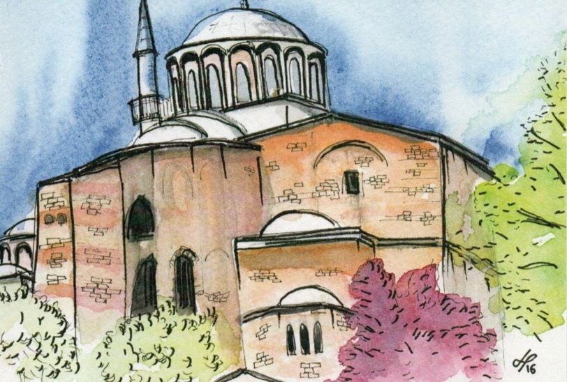 Kartpostal - Kariye Camii