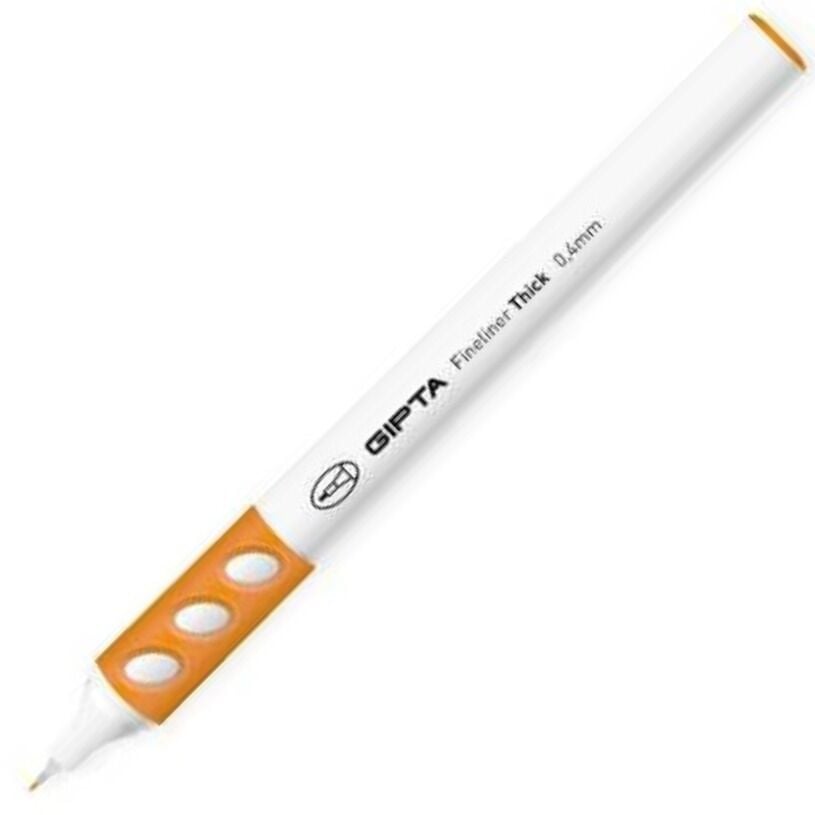 Fineliner Thick 0.4mm Yuvarlak Gövde Turuncu