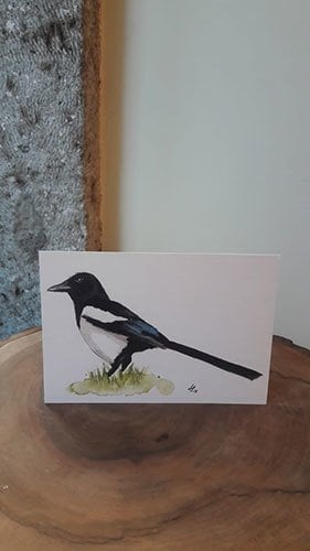 Kartpostal – Saksağan