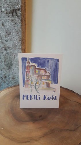 Kartpostal - Perili Köşk