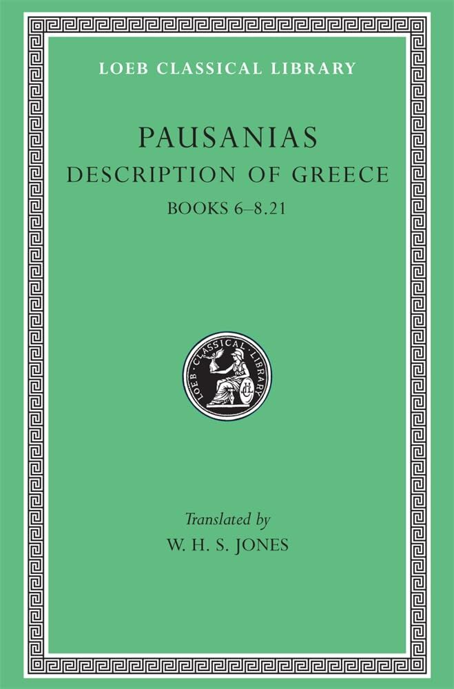 L 272 Description of Greece, Vol III, Books 6-8.21