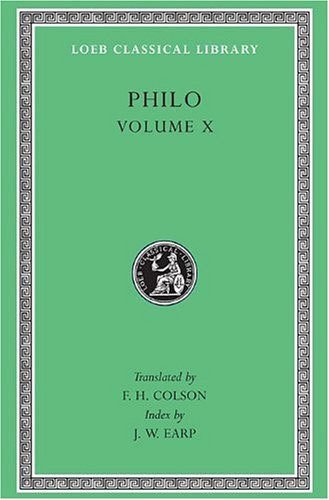 L 379 Vol X, On the Embassy to Gaius. General Indexes