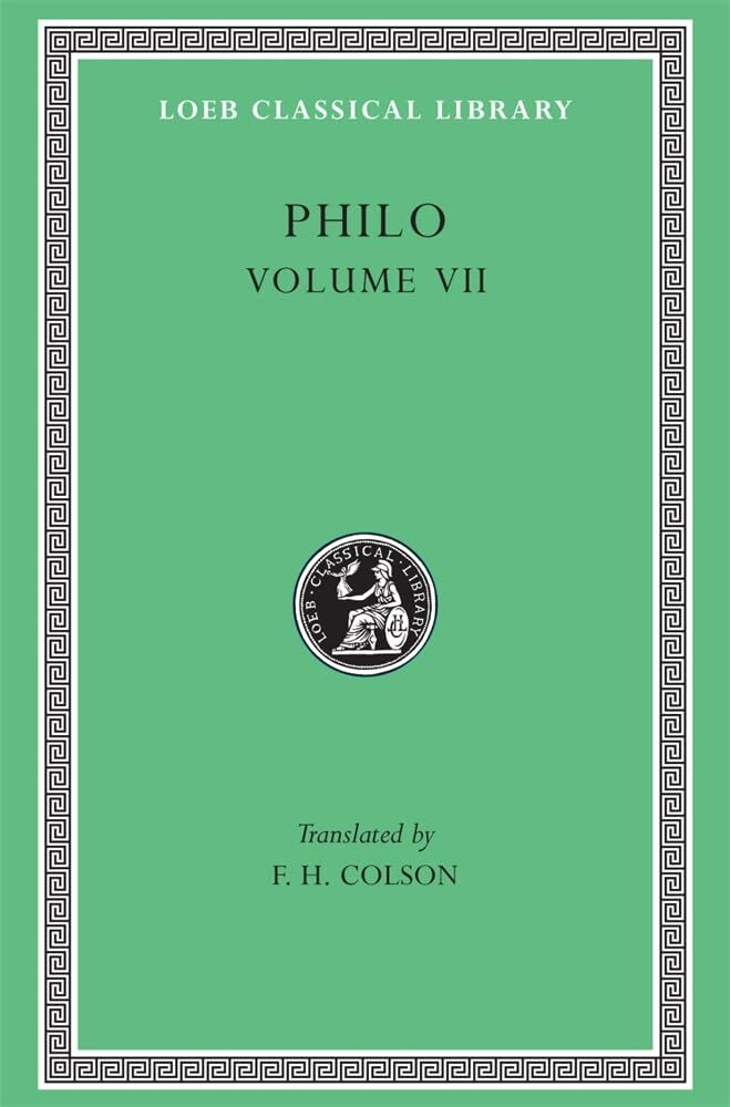 L 320 Vol VII, On the Decalogue. On the Special Laws, Books 1-3