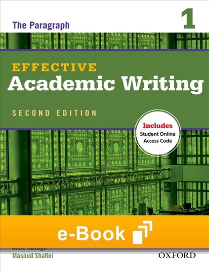 Effective Academic Writing, The Paragraph Level 1 Ebook
