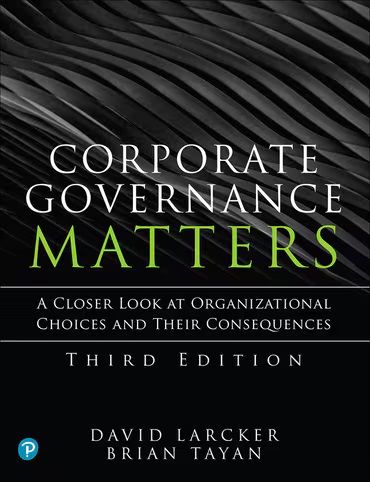 Corporate Governance Matters EBOOK