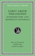 L 524 Early Greek Philosophy, Vol I, Introductory and Reference Materials