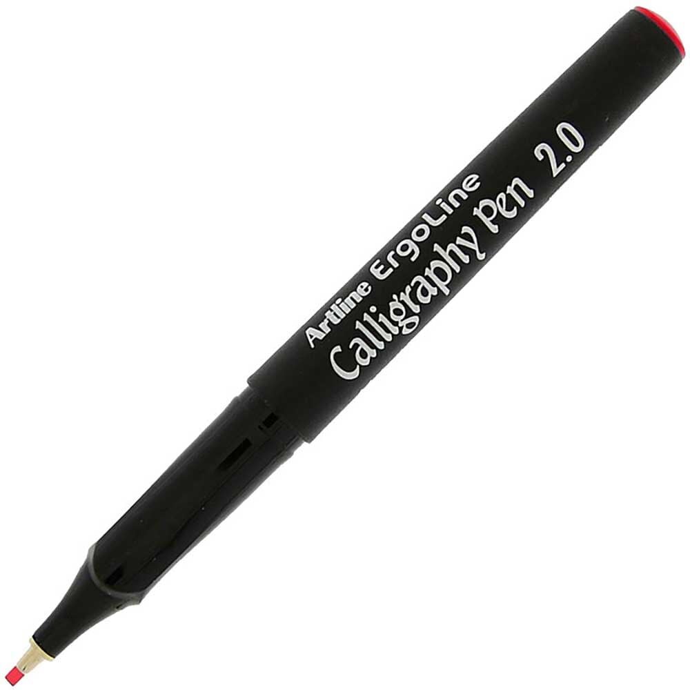 Artline Ergoline 242 Calligraphy 2.0mm Kırmızı