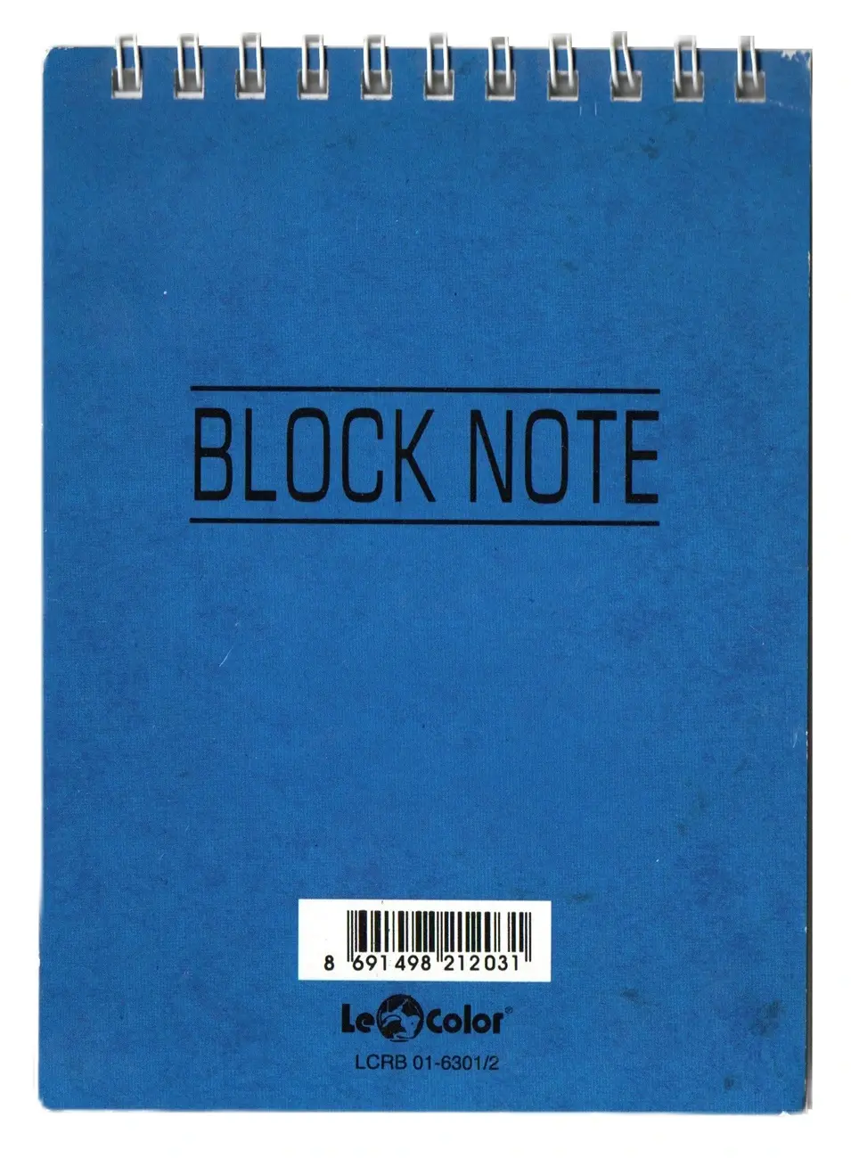 Le Color A6 Spiralli Bloknot 40 yp Kareli Defter