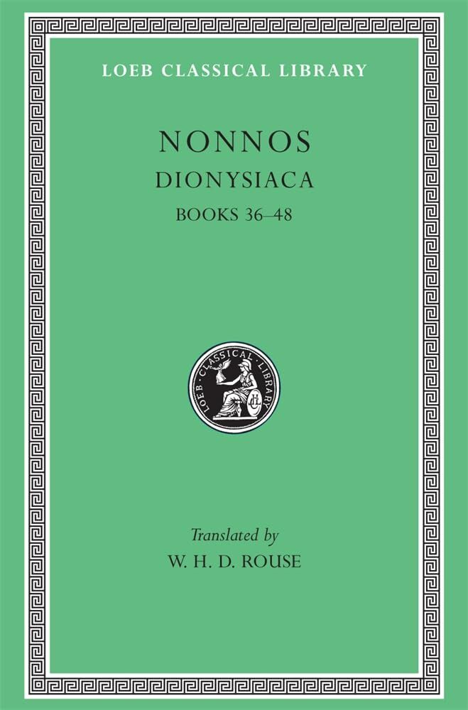 L 356 Dionysiaca, Vol III, Books 36-48