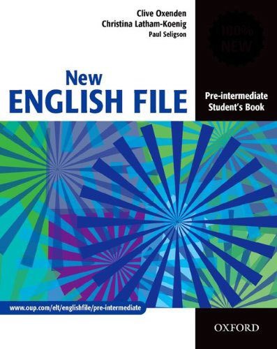New English File Pre-Intermediate Student's Book