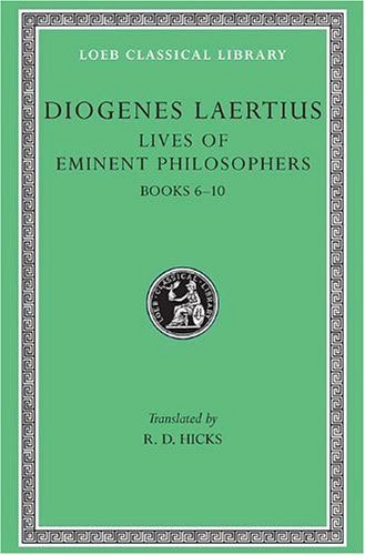 L 185 Lives of Eminent Philosophers, Vol II, Books 6-10