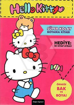 Hello Kitty-Süper Kolay Boyama Kitabı