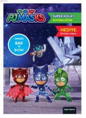 Pjmasks-Süper Kolay Boyama Kitabı