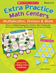 Extra Practice Math Centers: Multiplication, Division and More