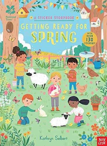 National Trust: Getting Ready for Spring, A Sticker Storybook
