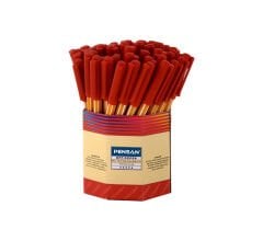 Pensan Ofispen Tükenmez Kalem Kırmızı