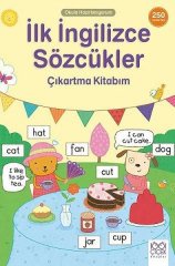 İlk İngilizce Sözcükler Çıkartma Kitabım - Okula Hazırlanıyorum