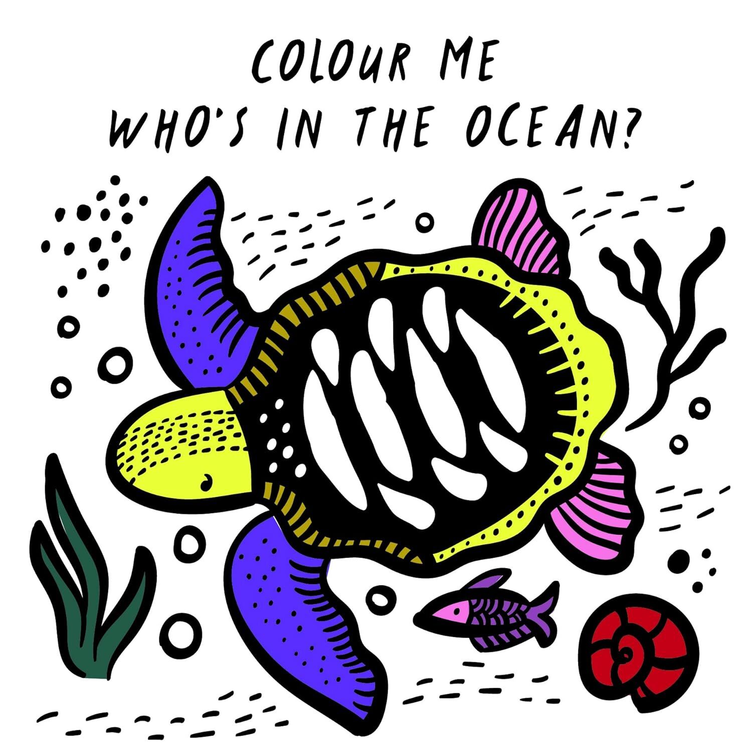 Colour Me 1: Who's in the Ocean?