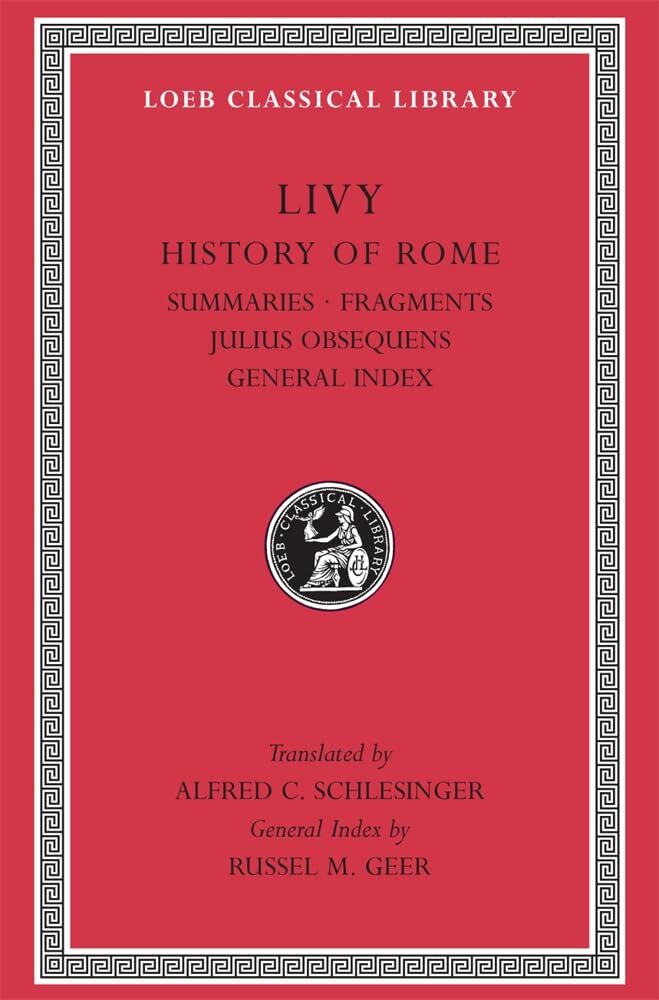 L 404 History of Rome, Vol XIV