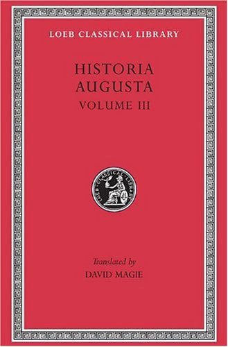 L 263 Historia Augusta, Vol III