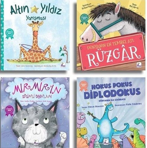 Pedagog Onaylı Uyku Vakti Hikayeleri Seti-1(4 Kitap Takım)