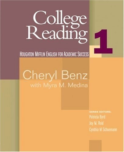 College Reading: Bk. 1: Student Text