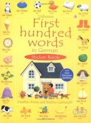First Hundred Words In German Sticker book