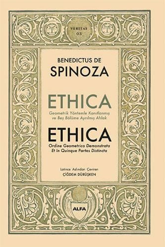 Ethica (Latince - Türkçe) (Ciltli)