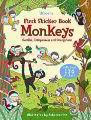 First Sticker Book Monkeys